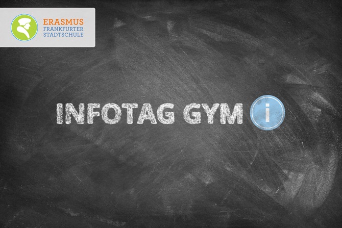 Termin: Infotag Gymnasium ~ Erasmus Gymnasium Frankfurt ~ Trilinguale weiterführende Privatschule